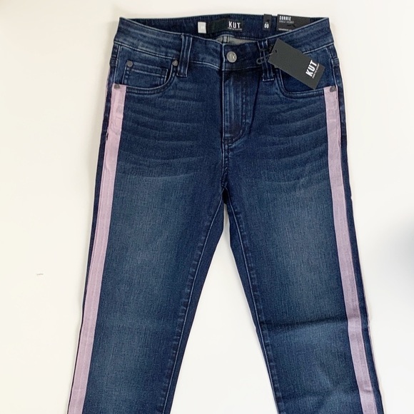 KUT FROM THE KLOTH CIGARETTE STRIPED SKINNY JEANS - Picture 10 of 15